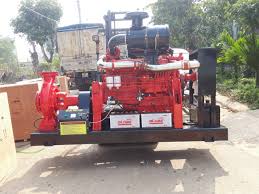 Bơm pccc Himawari động cơ diesel công suất 110KW phù hợp để lắp các công trình to mang tính biểu tượng.